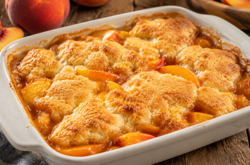 Fresh Peach Cobbler