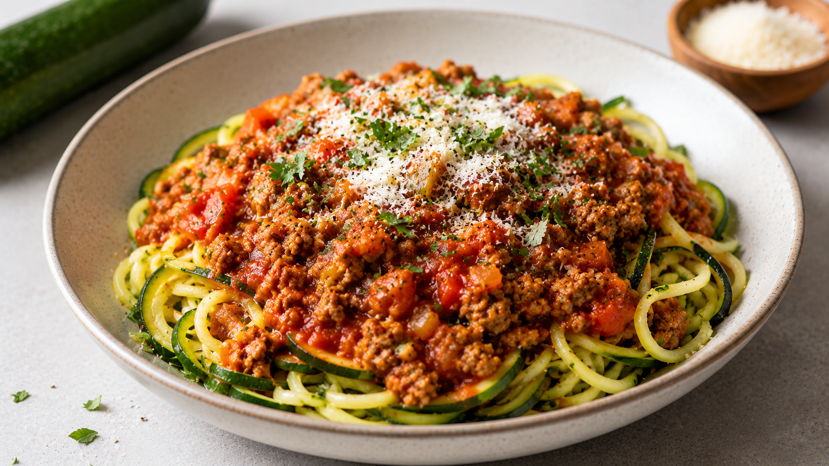 Meghan Markle’s Zucchini Bolognese