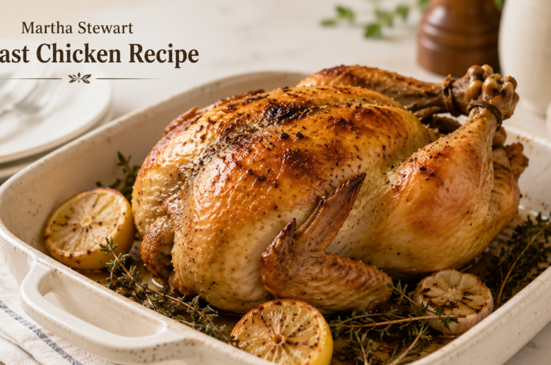 Martha Stewart roast chicken Recipe