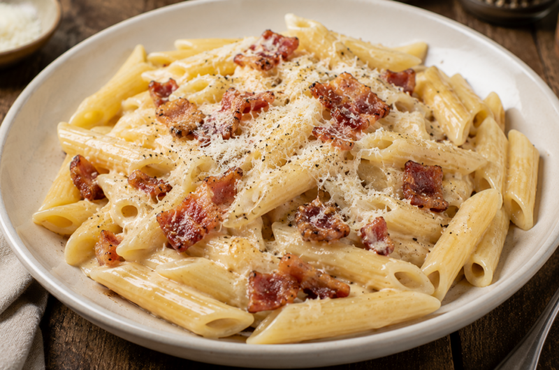 Jamie Oliver's Favourite Pasta Carbonara Recipe