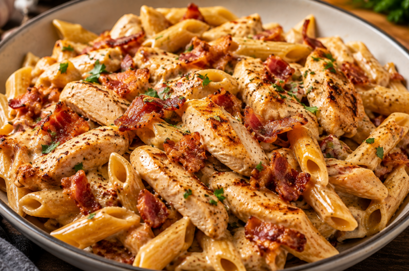 chicken bacon pasta