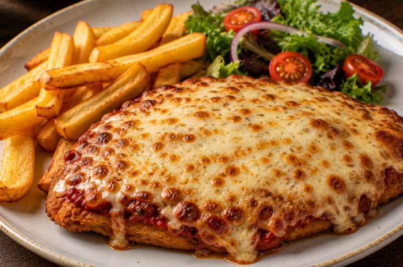 Chicken parmo