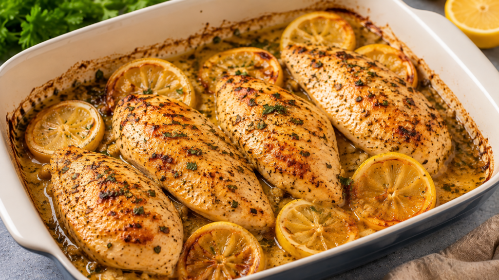 Baked Chicken Lemon