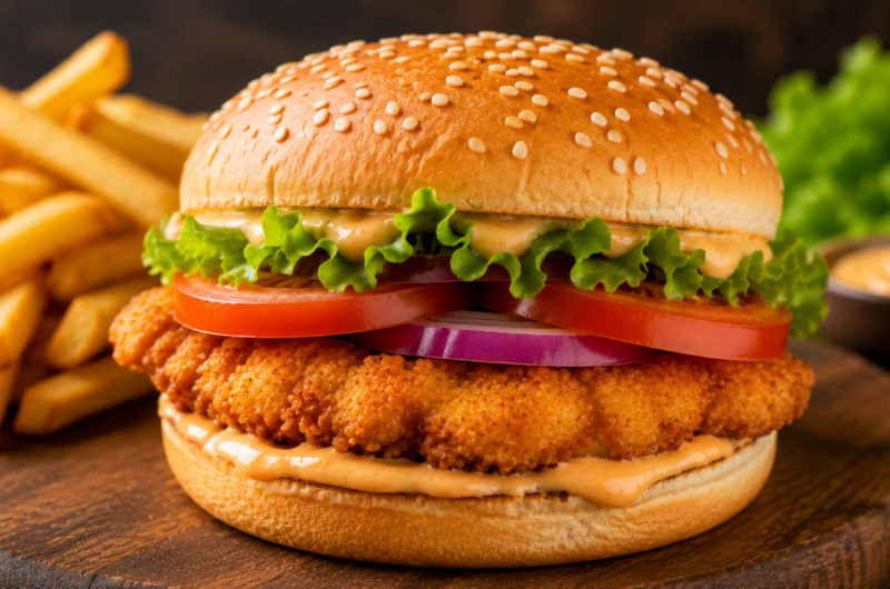 chicken burger