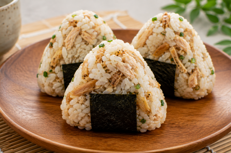 Chicken onigiri