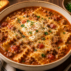 Lasagne soup