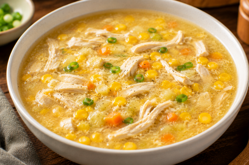 Chicken and Sweetcorn Soup