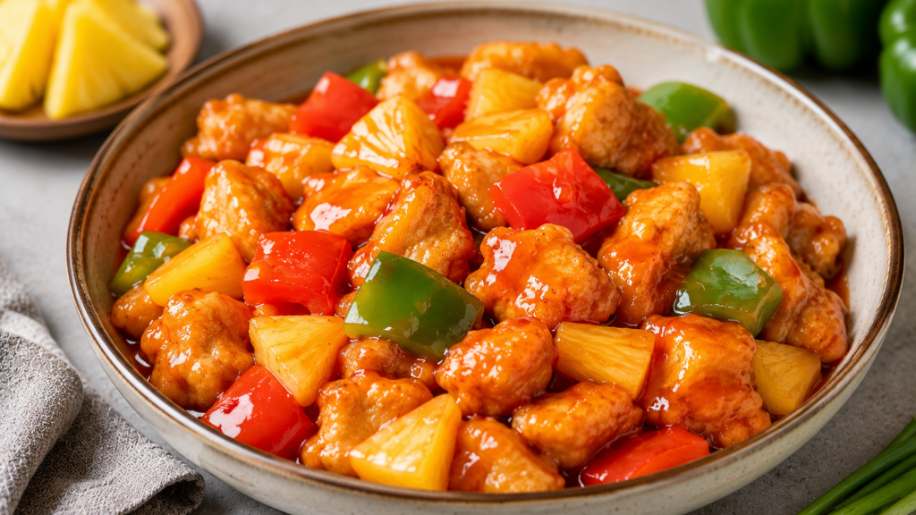 Easy sweet sour chicken