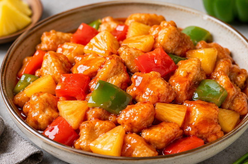 Easy sweet sour chicken
