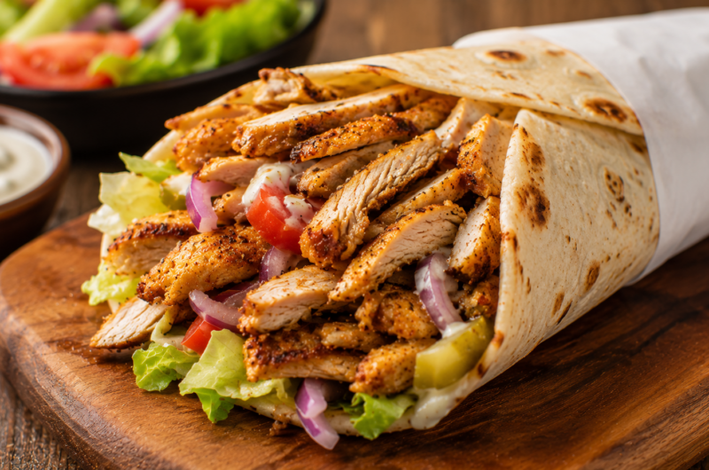 Chicken shawarma