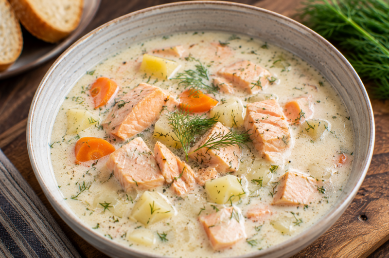 Finnish Salmon Soup