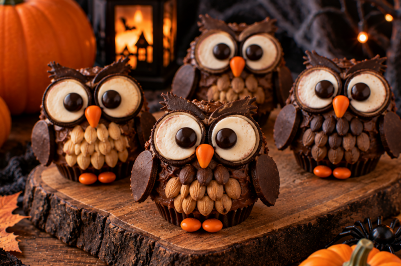 Healthy Hooting Halloween Owls for Halloween