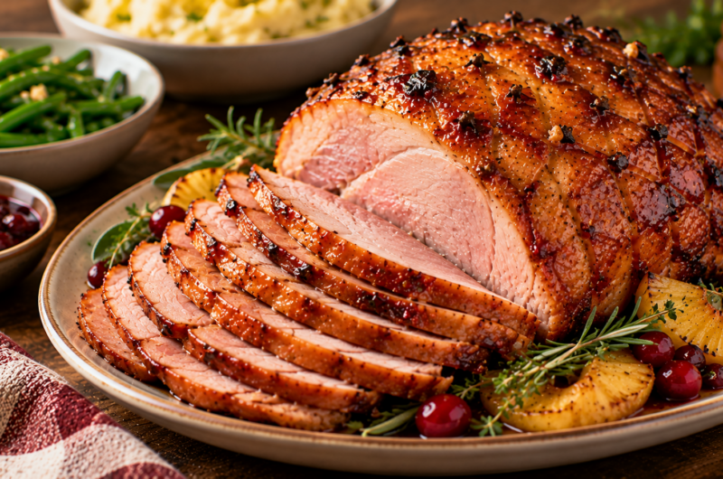 Best Christmas, Easy Healthy Honey Baked Ham Recipe