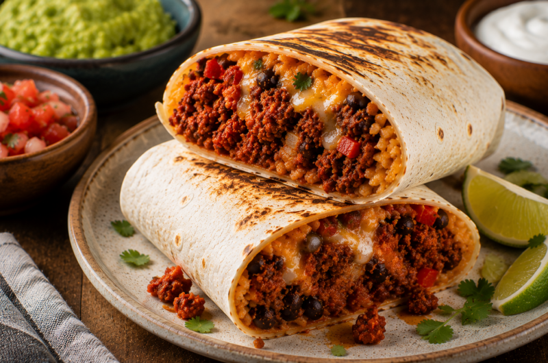 Chorizo Burritos