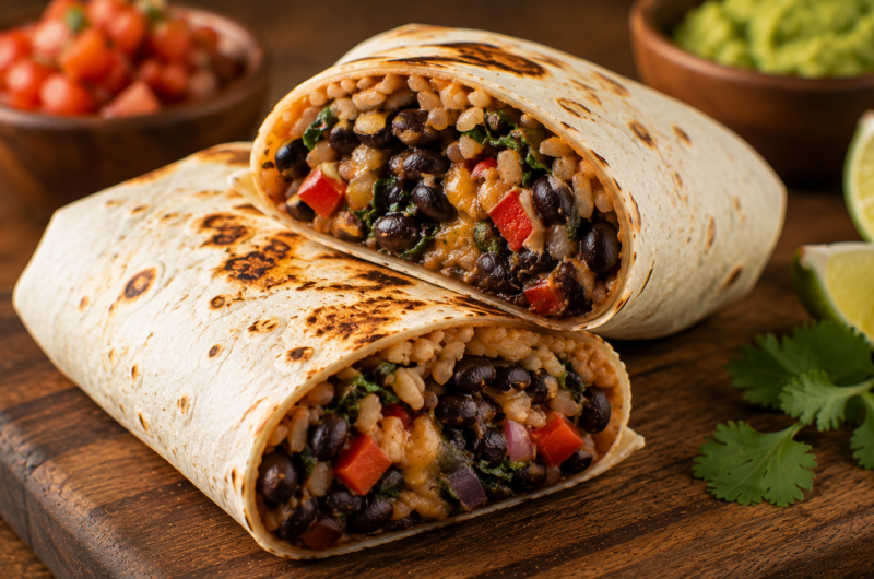 Black Bean Burritos