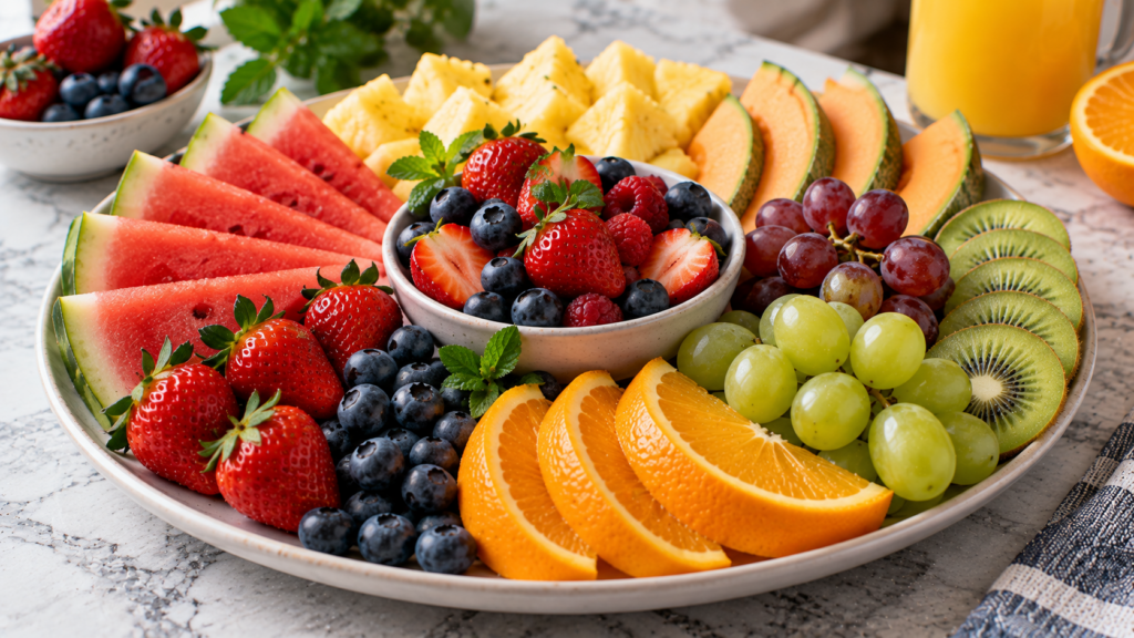 Freaky Fruit Platter for Halloween