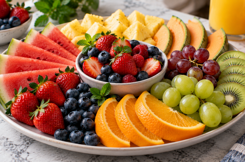 Freaky Fruit Platter for Halloween