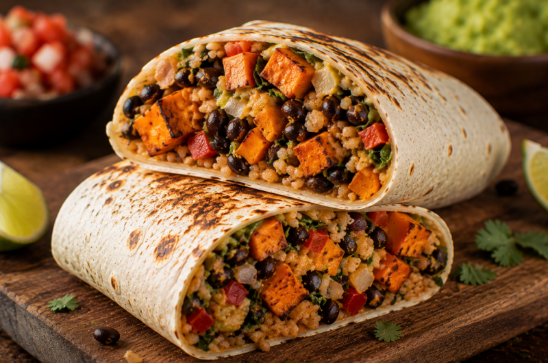 Sweet Potato Burritos