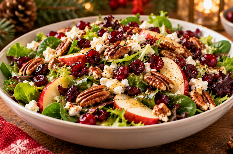 Easy Christmas Salad (The Best Holiday Recipe)