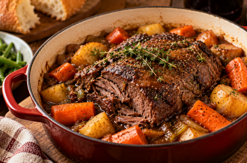 Christmas Old Fashioned Pot Roast