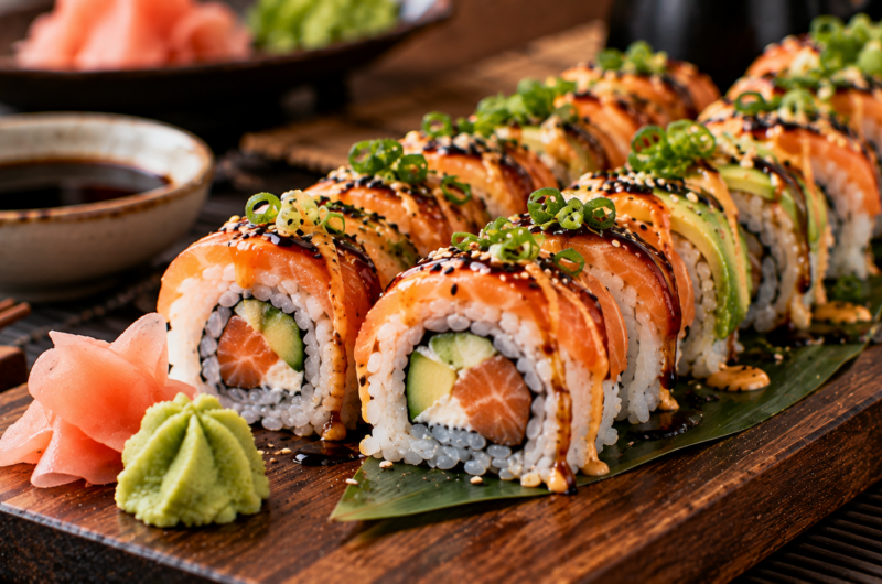 Christmas Sushi Roll