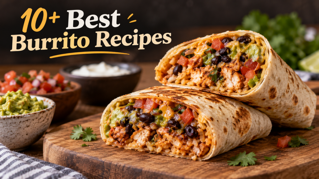 10+ Best Burrito Recipes