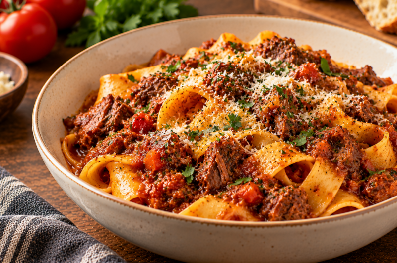 Christmas Italian Beef Ragu