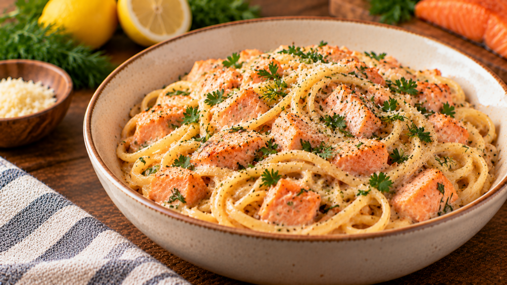 Christmas Pasta Alla Salmone