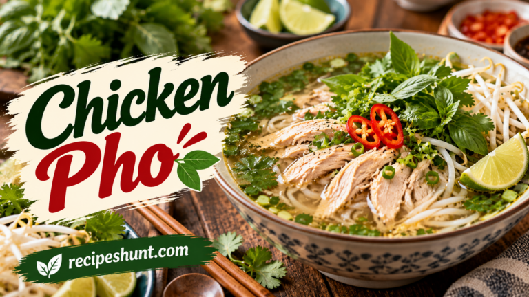 Slow Cooker Chicken Pho
