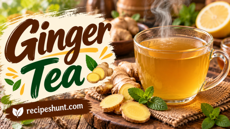 Ginger Tea for Sore Throat