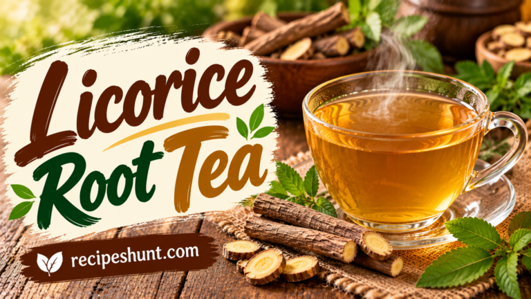 Licorice Root Tea Recipe for sore Throat