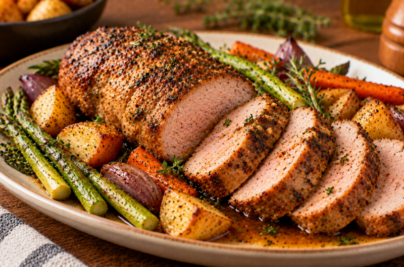 Christmas Pork Tenderloin Recipe: Juicy & Flavorful