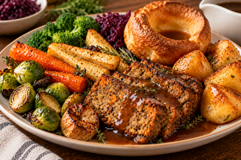 Easy Christmas Vegetarian Roast Dinner: Perfect Holiday Meal
