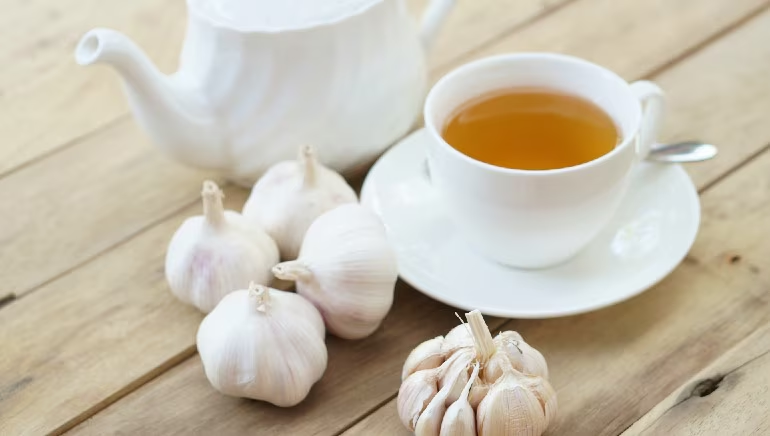 Garlic Tea Recipe for sore Throat