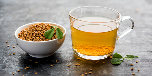 Fenugreek seeds tea recipe for sore throat