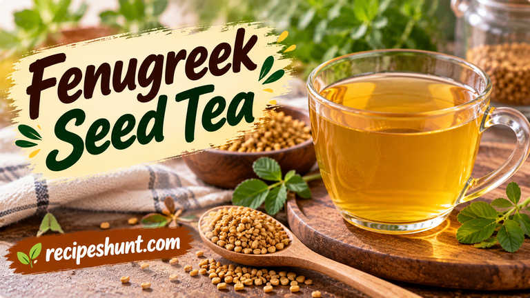 Fenugreek seeds tea recipe for sore throat