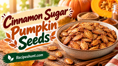 Cinnamon Sugar Pumpkin Seeds