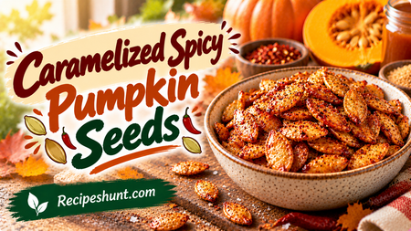 Caramelized Spicy Pumpkin Seeds