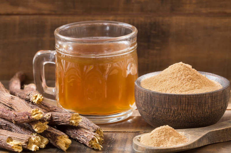 Licorice Root Tea Recipe for sore Throat